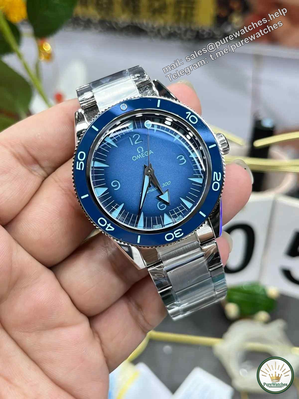 Haima 300 Spectre Gradient Blue, Is it worth buying a VS factory replica watch?