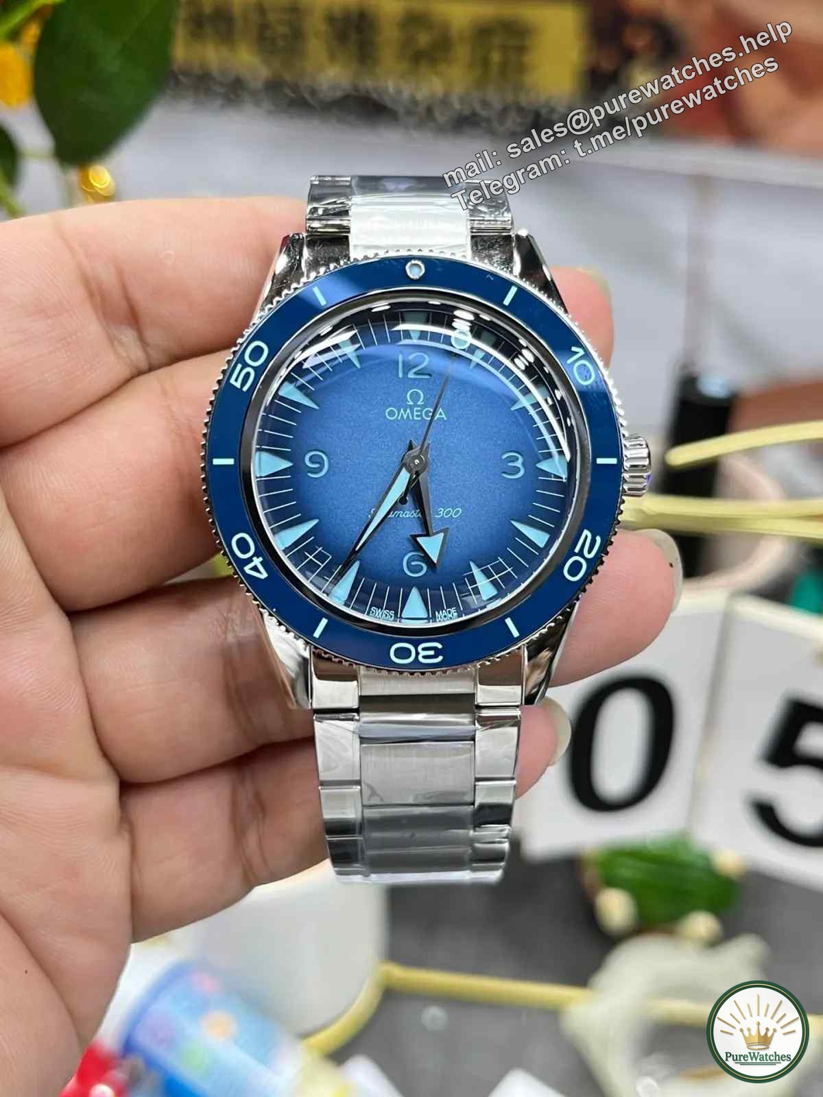 Haima 300 Spectre Gradient Blue, Is it worth buying a VS factory replica watch?
