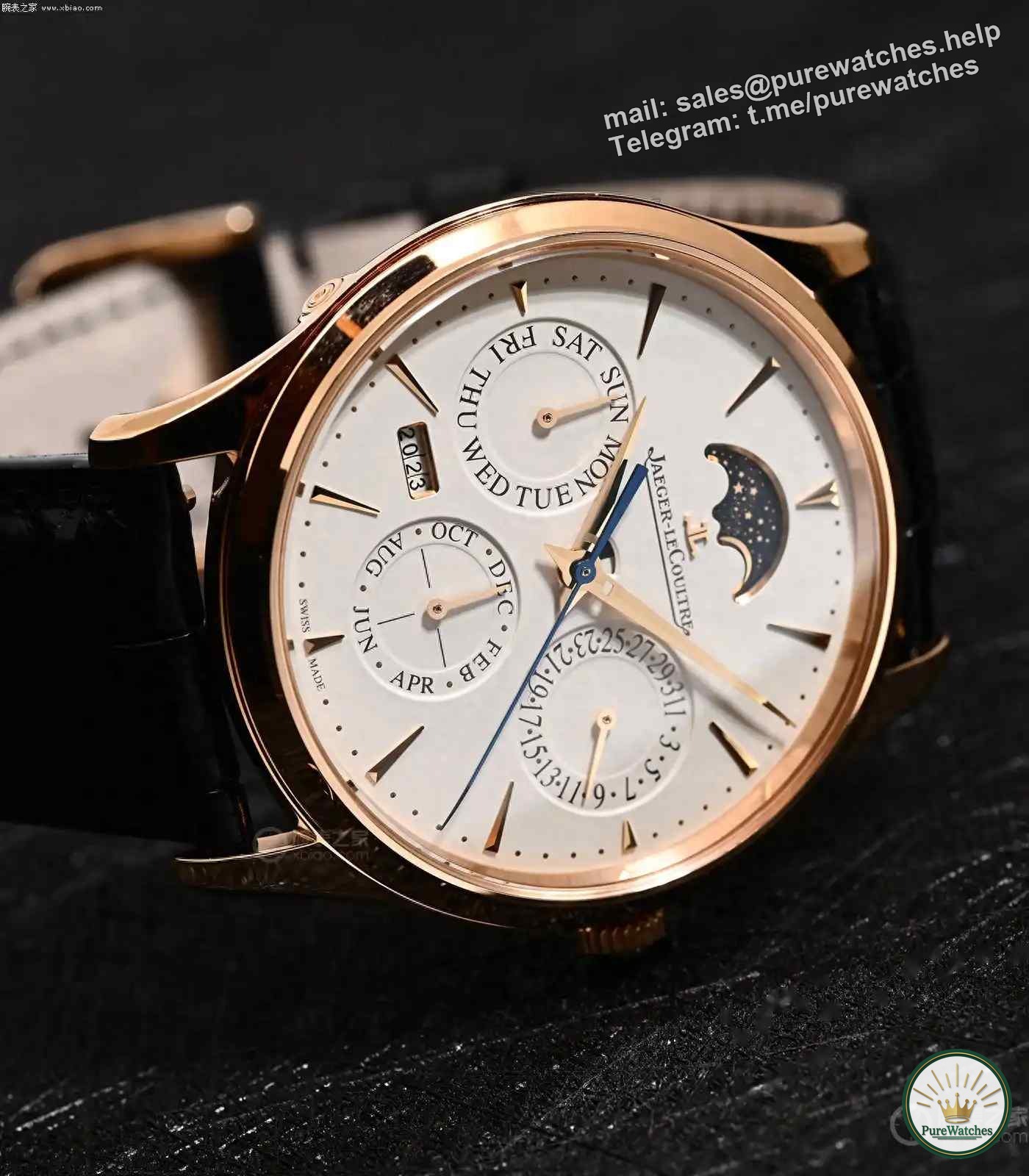 shock! The Jaeger-LeCoultre Master Perpetual Calendar is the watch of choice that will take you to the top in one step!