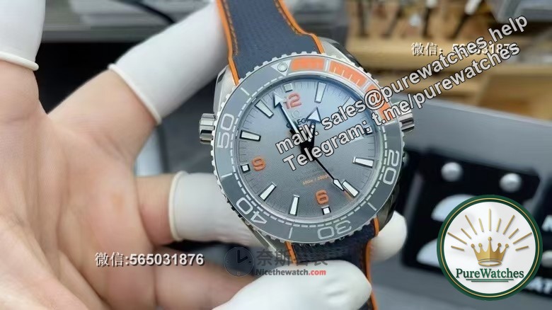 Another masterpiece from VS Factory! Omega Seamaster 600m quarter orange gray plate titanium model, is it worth buying?