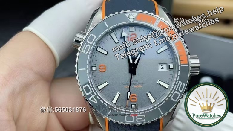 Another masterpiece from VS Factory! Omega Seamaster 600m quarter orange gray plate titanium model, is it worth buying?