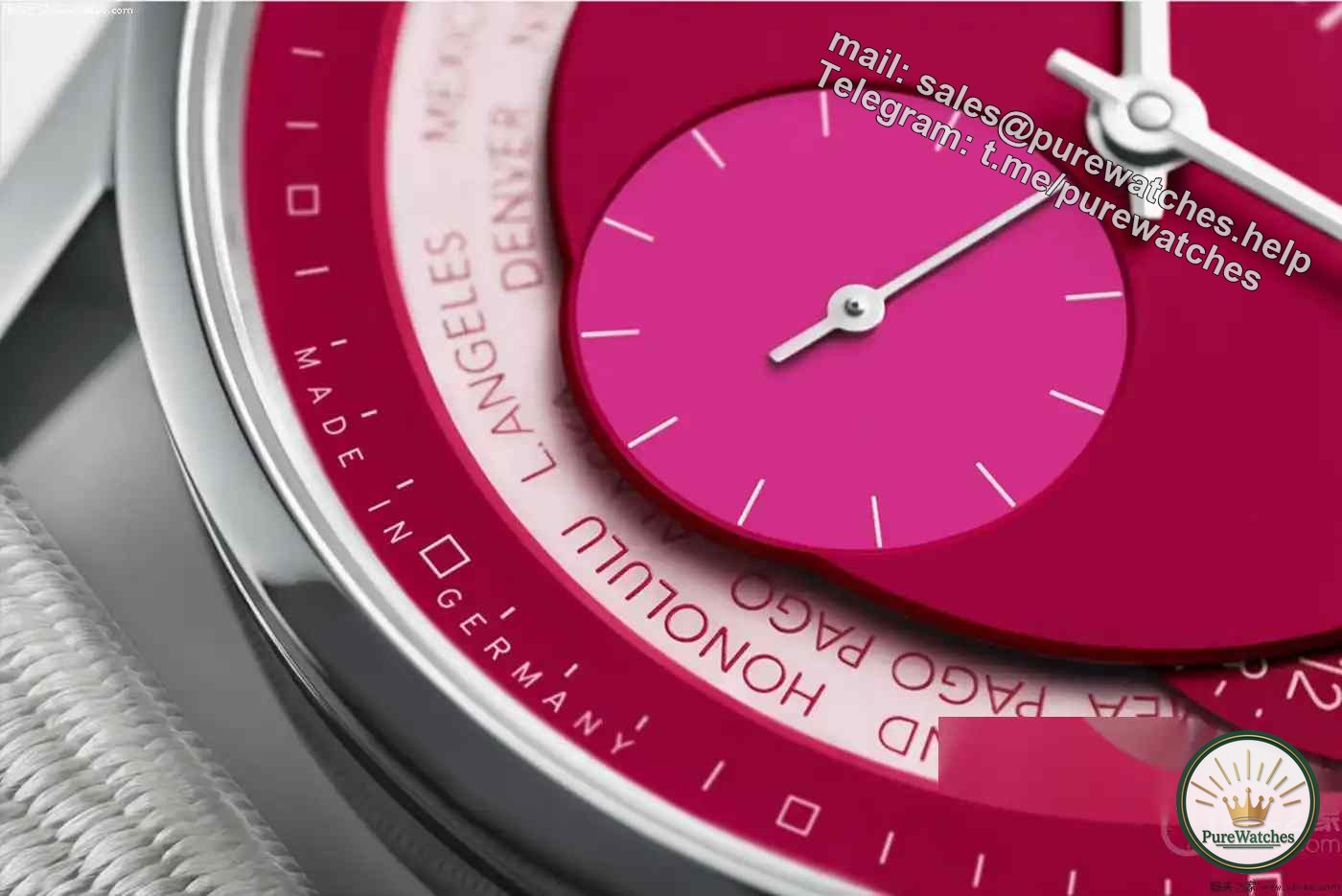 Nomos’ new Zürich World Time Sambal watch, limited to 50 pieces!
