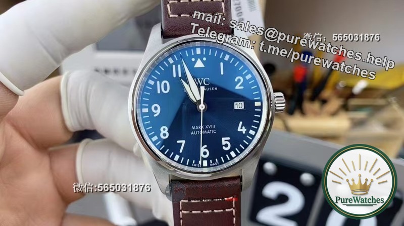 New work in the V7 Factory IWC pilot series! Mark 20 vs. Mark 18, which one do you prefer?