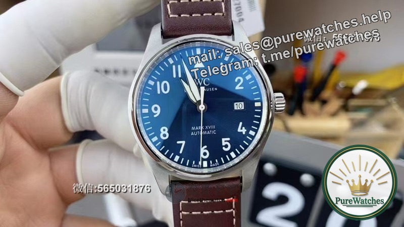 New work in the V7 Factory IWC pilot series! Mark 20 vs. Mark 18, which one do you prefer?