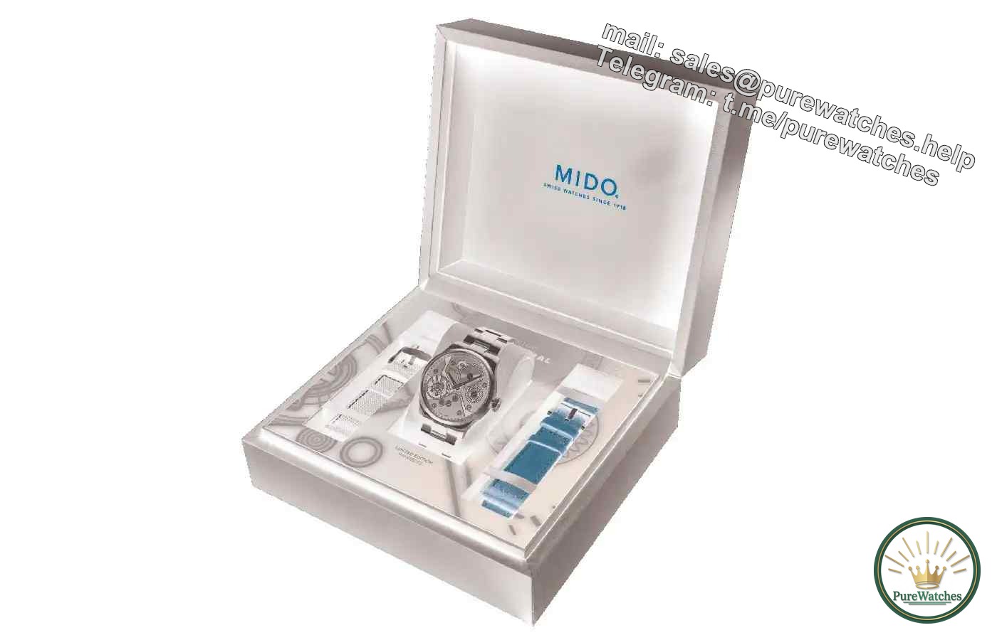 Limited to 999 pieces! The Mido Helmsman Series Mechanical Master Watch is waiting for you to grab!