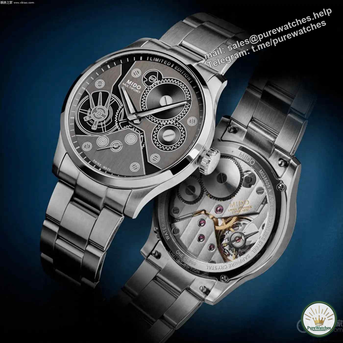 Limited to 999 pieces! The Mido Helmsman Series Mechanical Master Watch is waiting for you to grab!