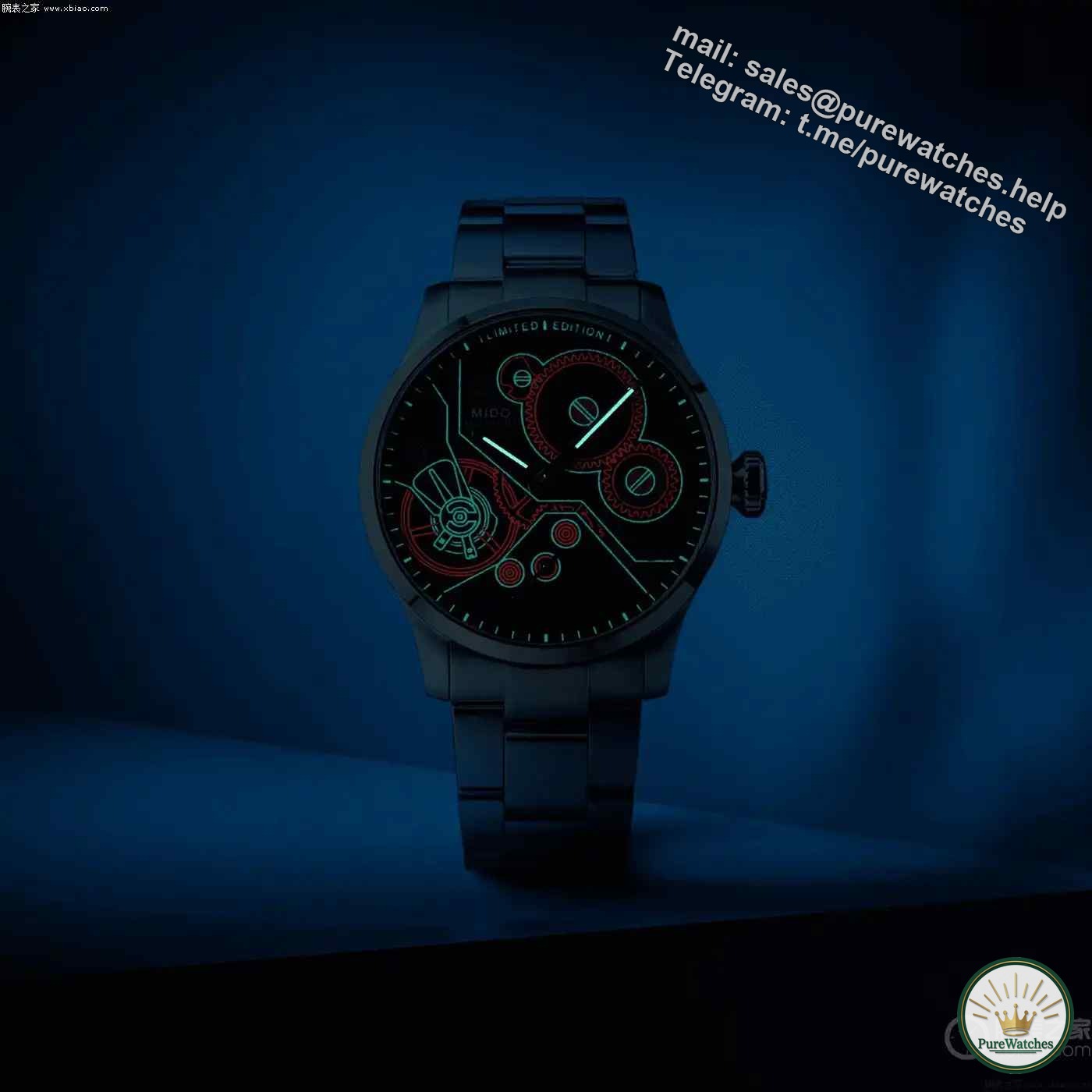 Limited to 999 pieces! The Mido Helmsman Series Mechanical Master Watch is waiting for you to grab!