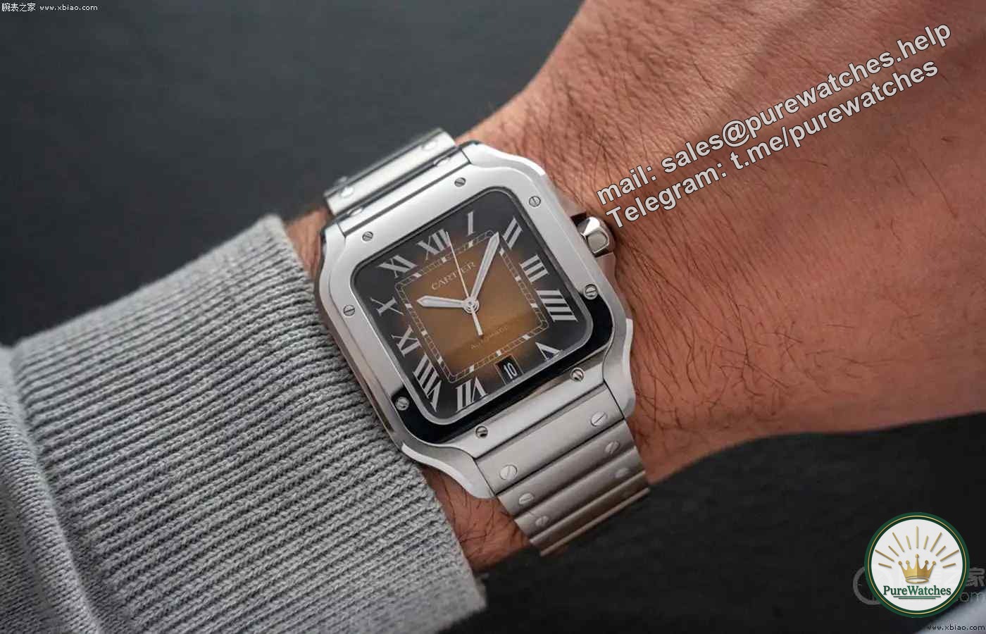 From Oris to Cartier to Longines, there is always one of the three brown dial watches that can touch your heart!