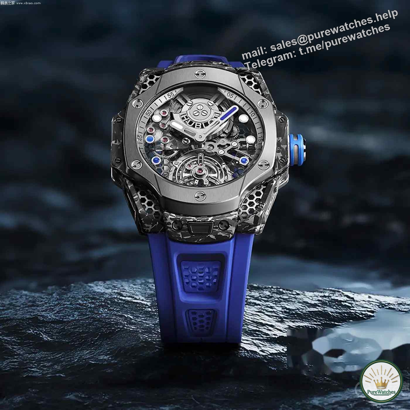 Limited to 50 pieces! A sneak peek of the Hublot x Samuel Ross collaboration watch!