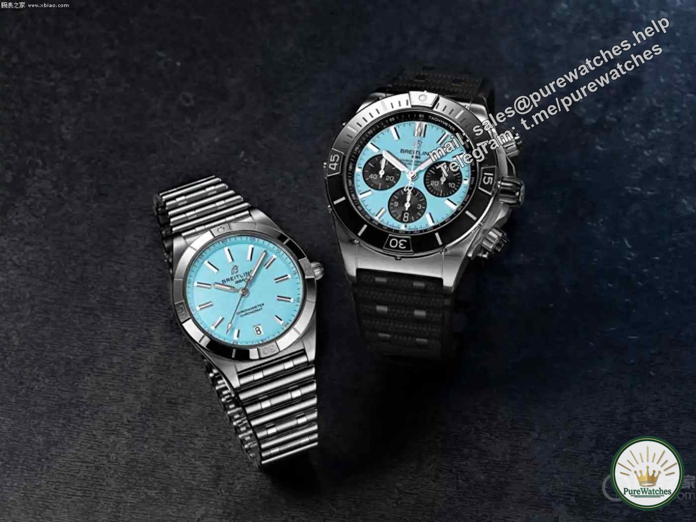 As a gift for Breitling’s 140th anniversary, two Caribbean-style watches are released in limited edition!