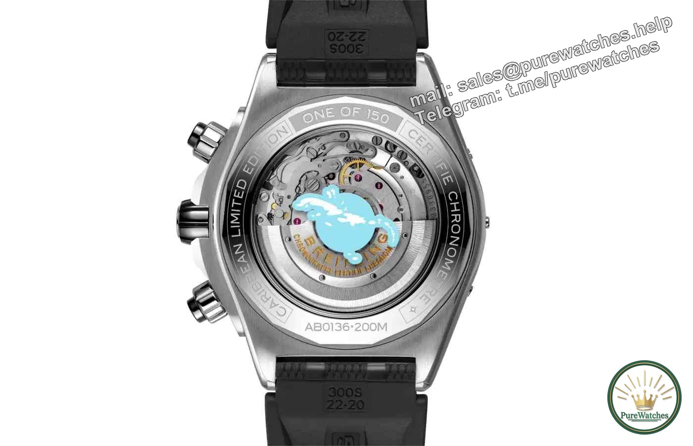 As a gift for Breitling’s 140th anniversary, two Caribbean-style watches are released in limited edition!