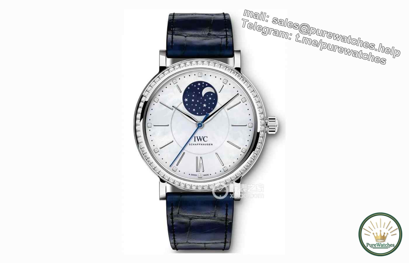 Men’s watches can be so beautiful! The mother-of-pearl plate design is eye-catching