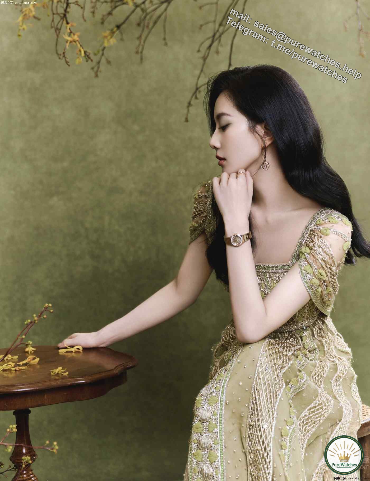 Following Liu Shi’s poetic style, this Omega watch will make you focus in seconds