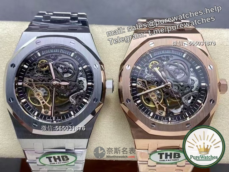 THB V2 versus ZF! Who is better in Audemars Piguet Skeleton 15407?