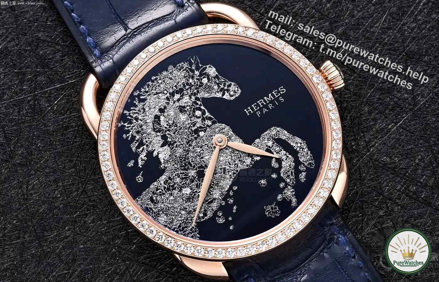 Hermès Arceau Robe légère watch, Hermès “Qingyang Huayi” watch is so beautiful that it makes people’s hearts beat! !
