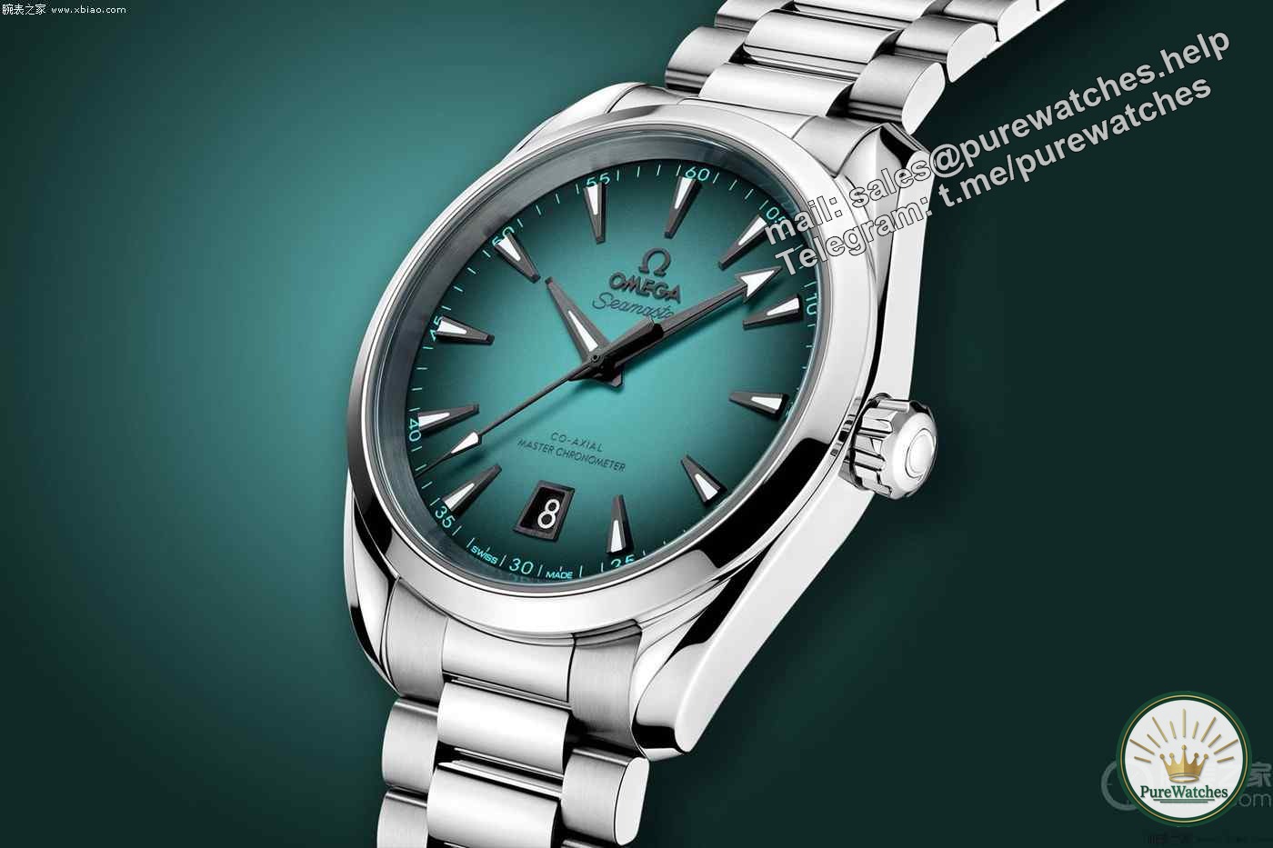 Omega’s new watch is coming, the Seamaster Aqua Terra gradient turquoise color, are you excited?