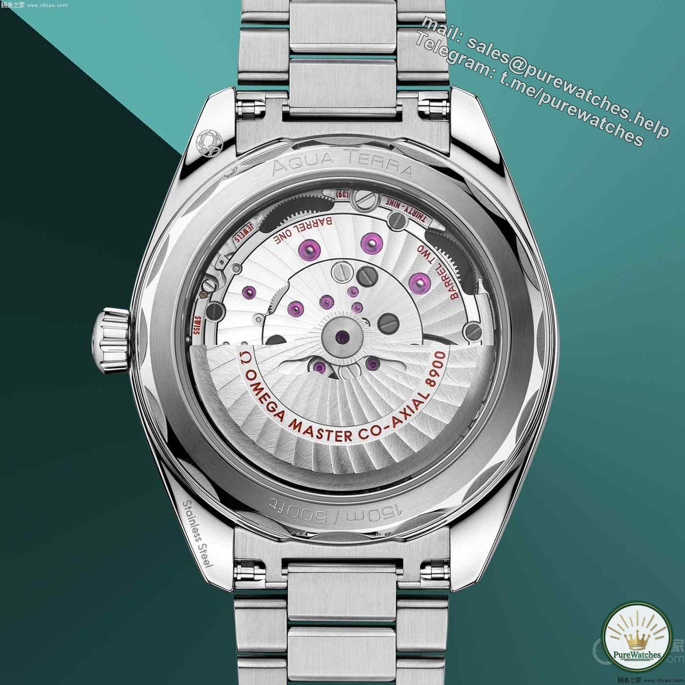 Omega’s new watch is coming, the Seamaster Aqua Terra gradient turquoise color, are you excited?