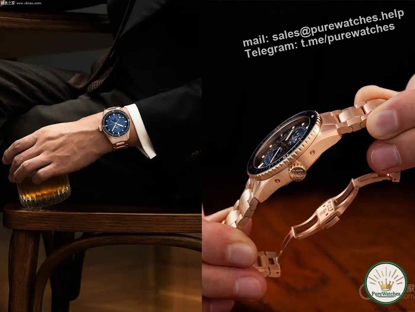 Blancpain Fifty Fathoms gold watch, the new darling of old money style, the perfect collision of luxury and taste!