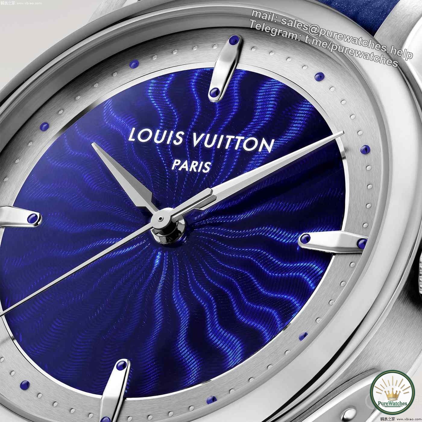 Grand Feu enamel meets guilloché, the Louis Vuitton Escale watch will open your eyes!