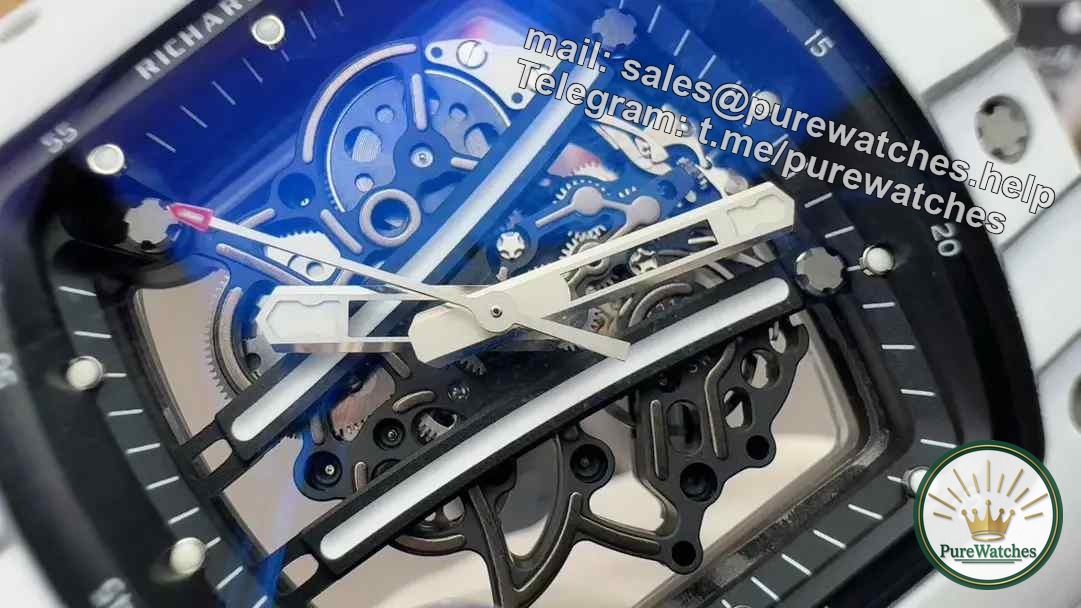 APS factory’s new product RM061 white carbon fiber watch, you must read the review before buying it!