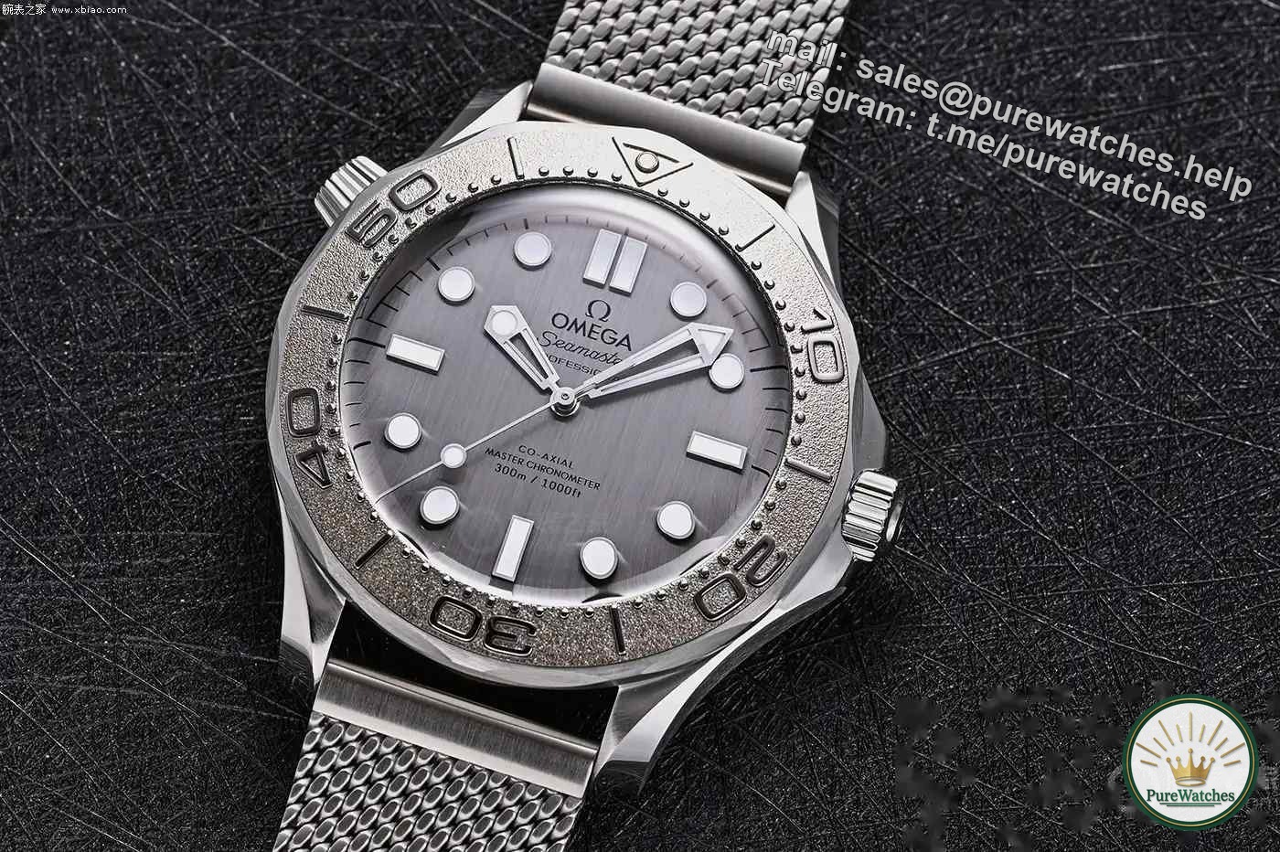 Omega new products revealed! The metallic texture of the Seamaster 300-meter diving watch is eye-catching!