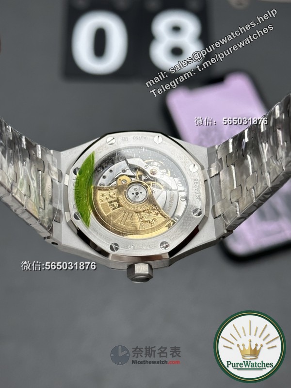 Review of APS factory’s new product 15454 frost gold version, double gold craftsmanship, blue dial upgrade, so beautiful!