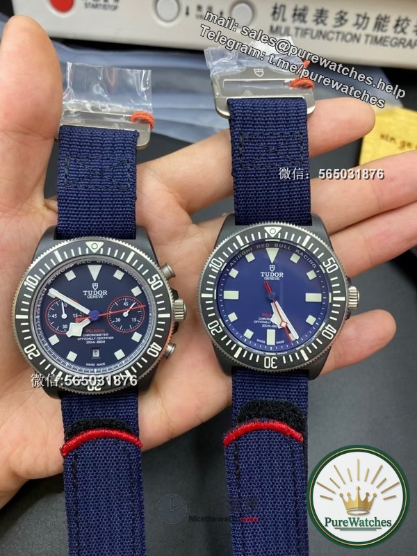 In-depth review of M+ Factory Tudor FXD titanium alloy watch, dual strap design, first-class quality control!