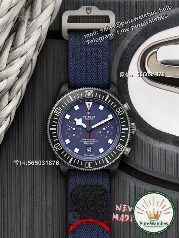 In-depth review of M+ Factory Tudor FXD titanium alloy watch, dual strap design, first-class quality control!