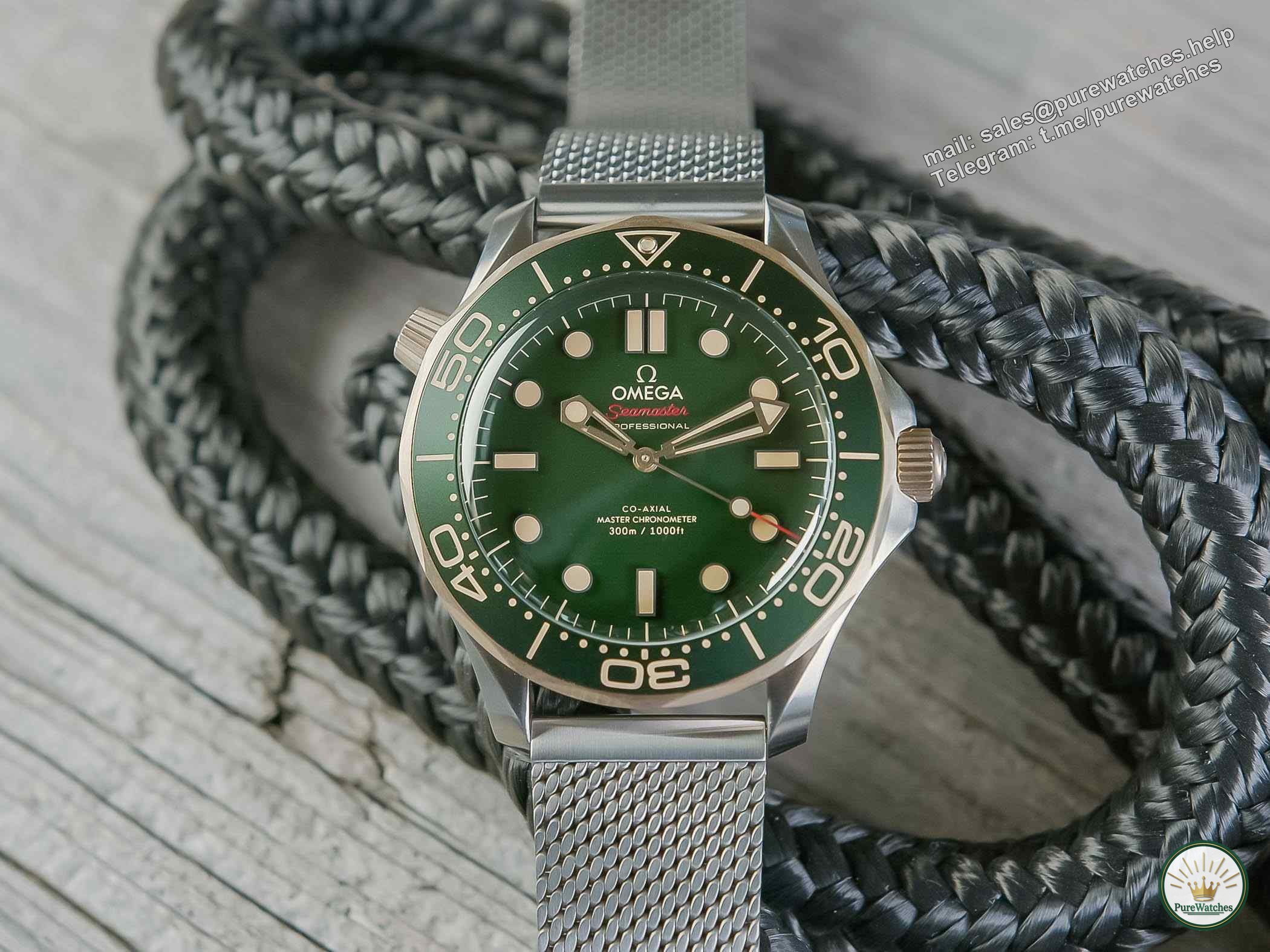 Omega’s amplified move! The new Seamaster 300 bronze and gold diving watch, you deserve it!