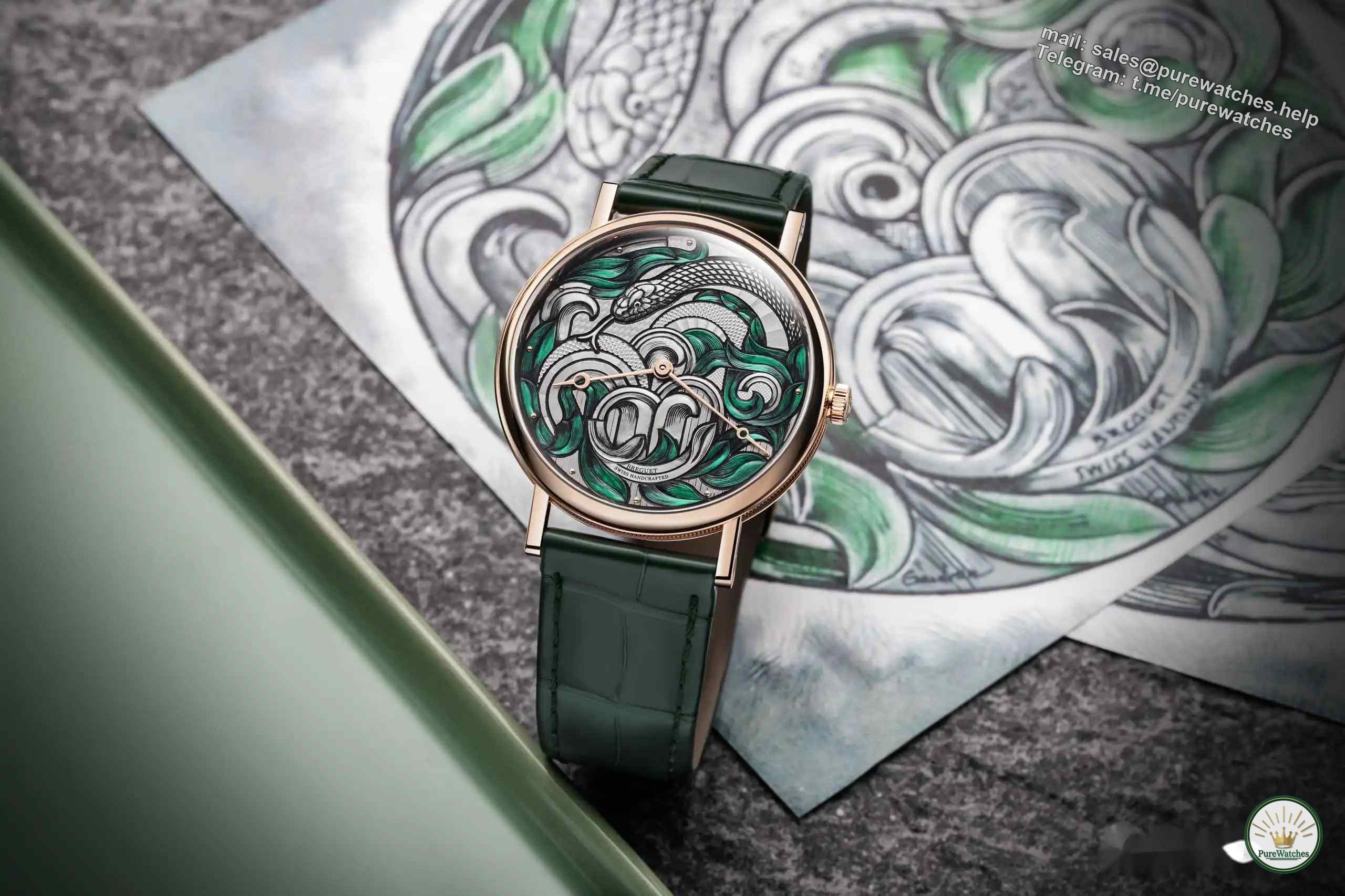 Special offer for the Year of the Snake! Breguet Classique 7145, the Year of the Snake zodiac watch is waiting for your collection!