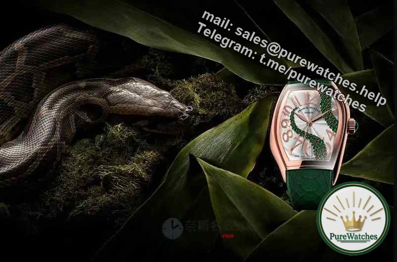 Franck Muller presents a gift to the Year of the Snake, the Silhouette CX Snake watch is on sale in limited edition!