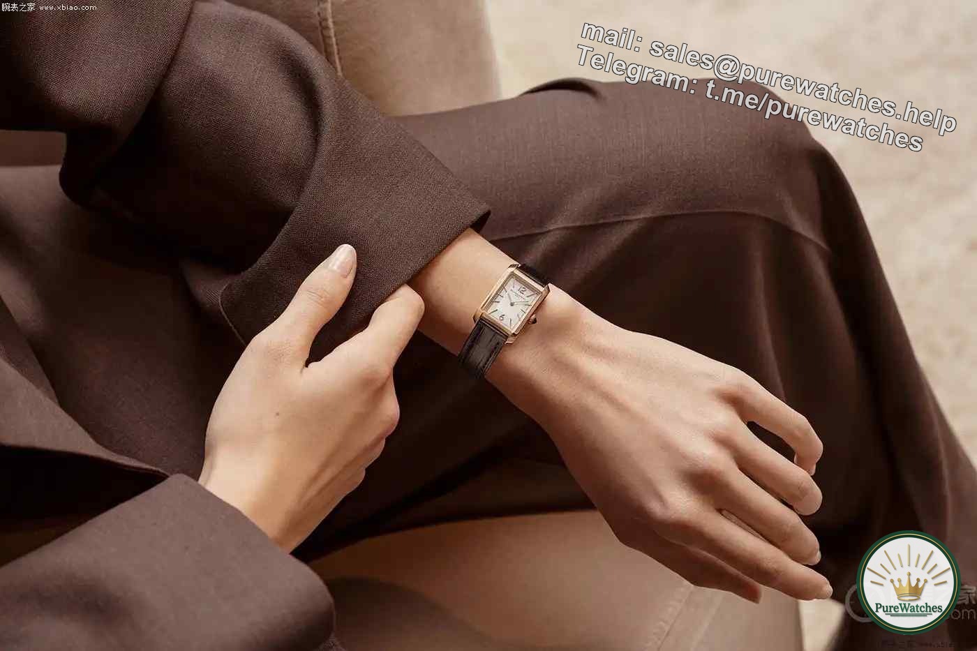 With a budget of 30,000, Baume & Mercier Hampton rose gold women’s watch is a must-have!