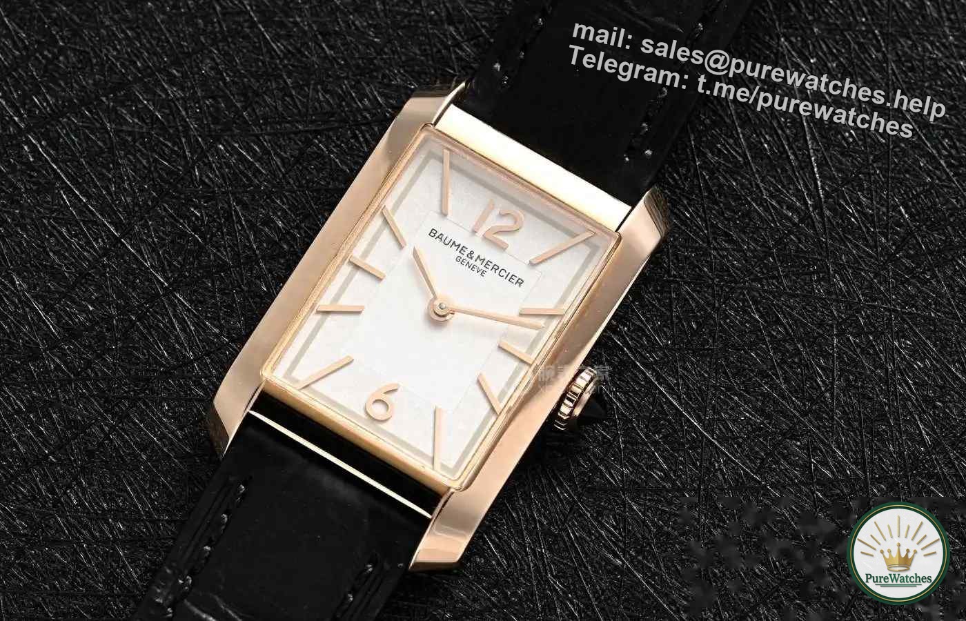 With a budget of 30,000, Baume & Mercier Hampton rose gold women’s watch is a must-have!