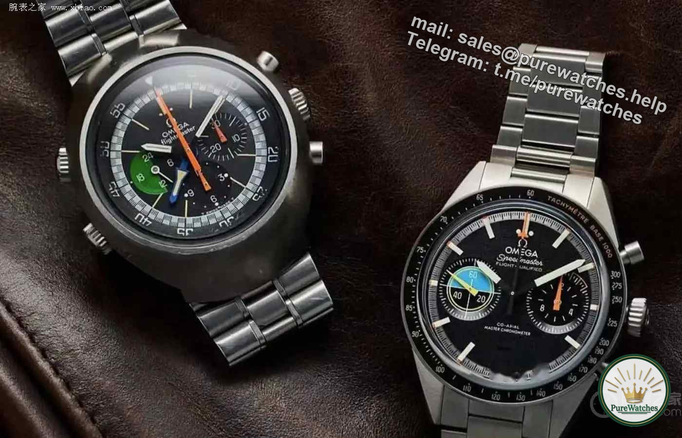 Flight watches VS racing watches, a cross-border showdown between Omega and IWC!