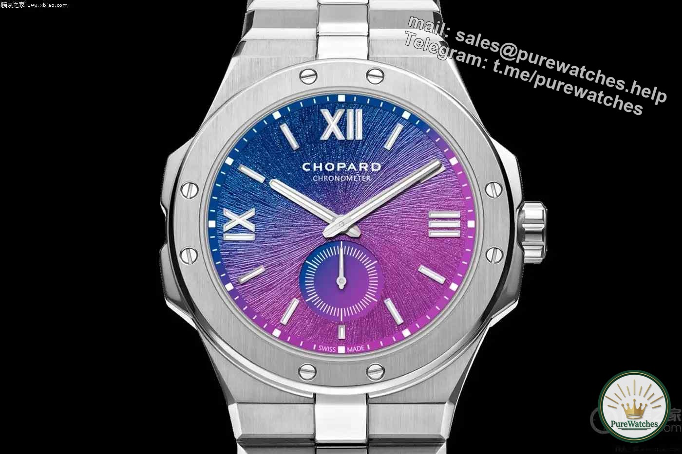 Chopard joins hands with Art in Time to create a unique Chameleon limited edition watch!