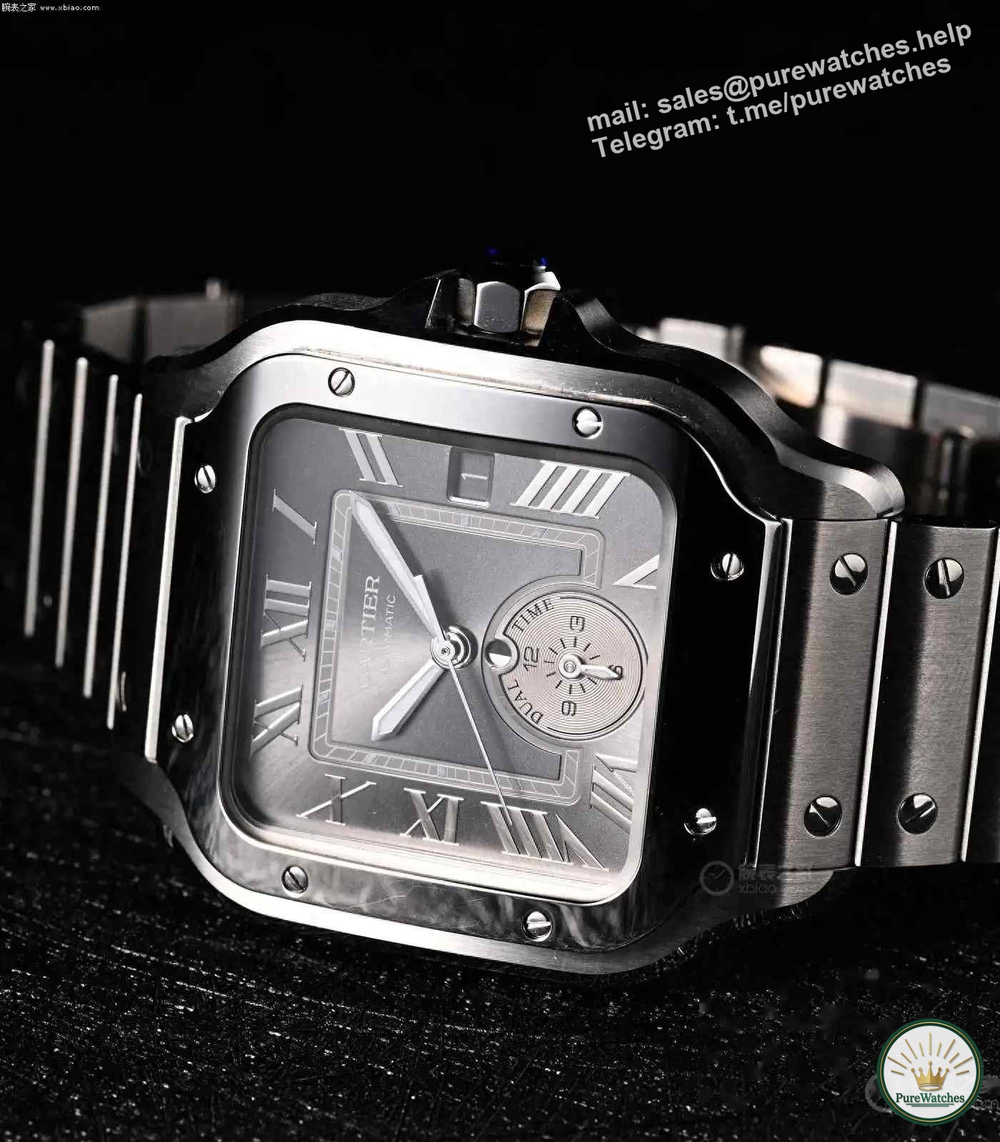Square watch beauty competition! Cartier Santos vs. Patek Philippe Cubitus
