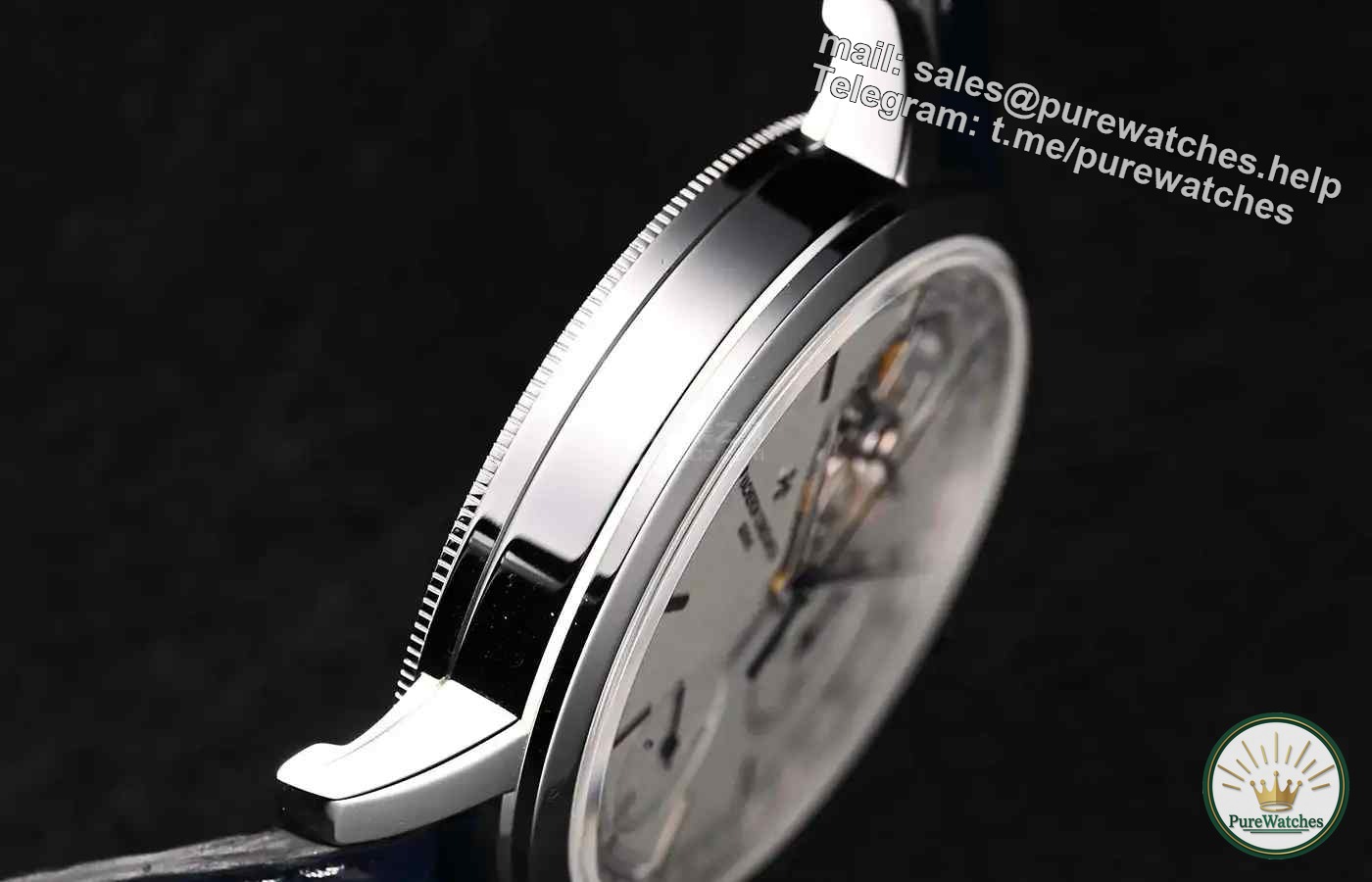 Tourbillon + chronograph function! This Vacheron Constantin watch has a stunning design!