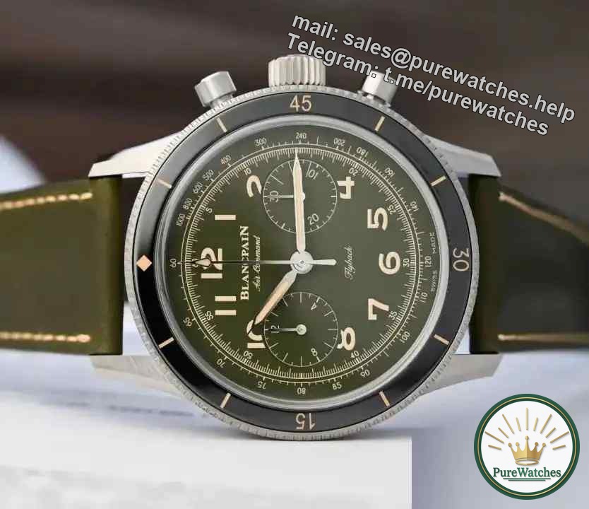 Blancpain Air Force Commander returns, and the green propeller creates a new timekeeping classic!