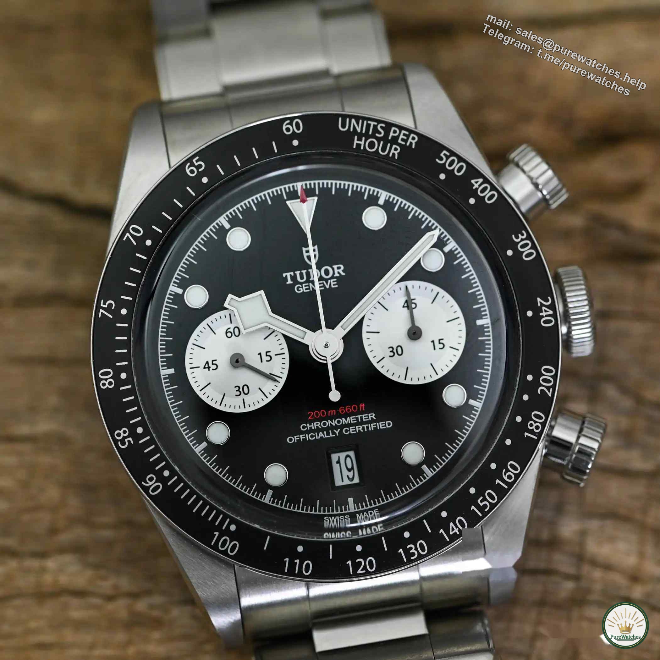Tudor’s new favorite! Are you excited about the Black Bay chronograph blue plate?
