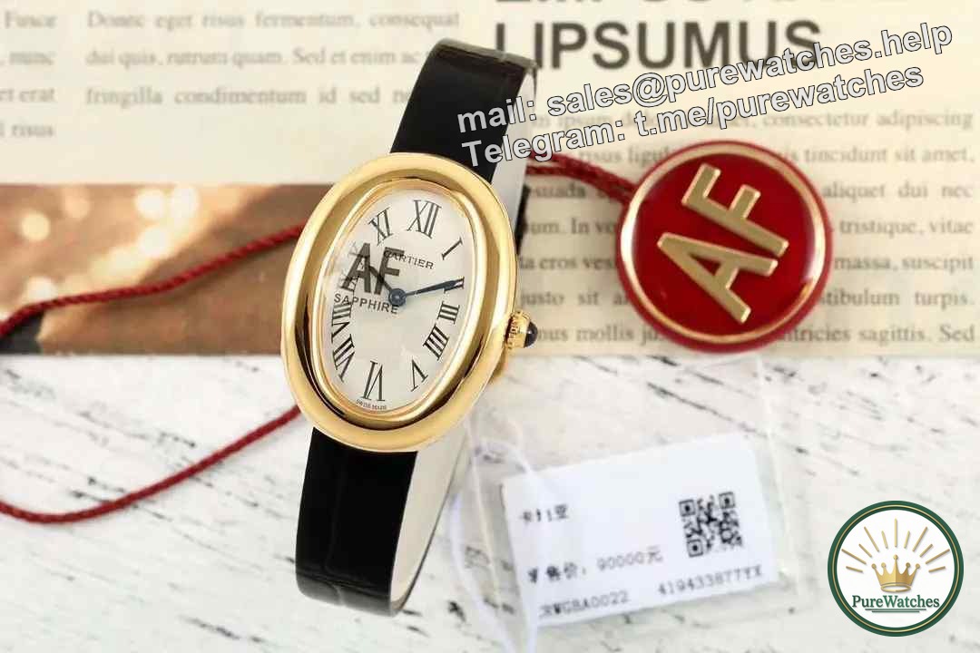 It’s not a waste to get it! AF factory Cartier Baignoire bathtub replica watch, complete guide to avoid pitfalls!