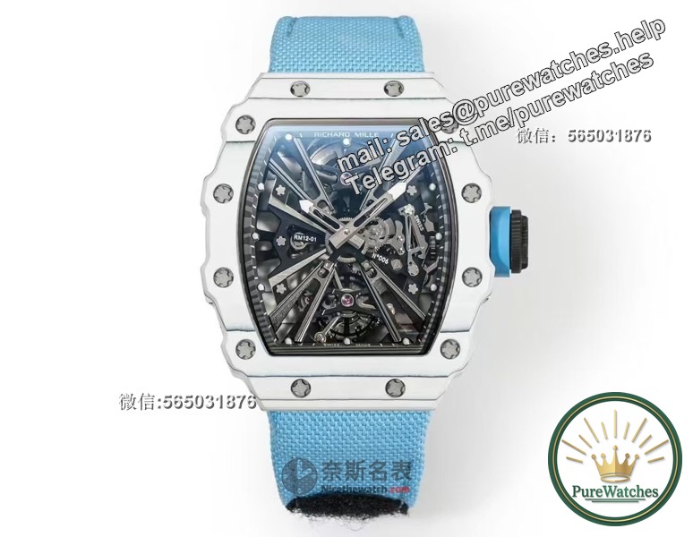 The ultimate detoxification tool! RM Factory Richard White Carbon Fiber 12-01, a real tourbillon costs thousands of dollars to detoxify!