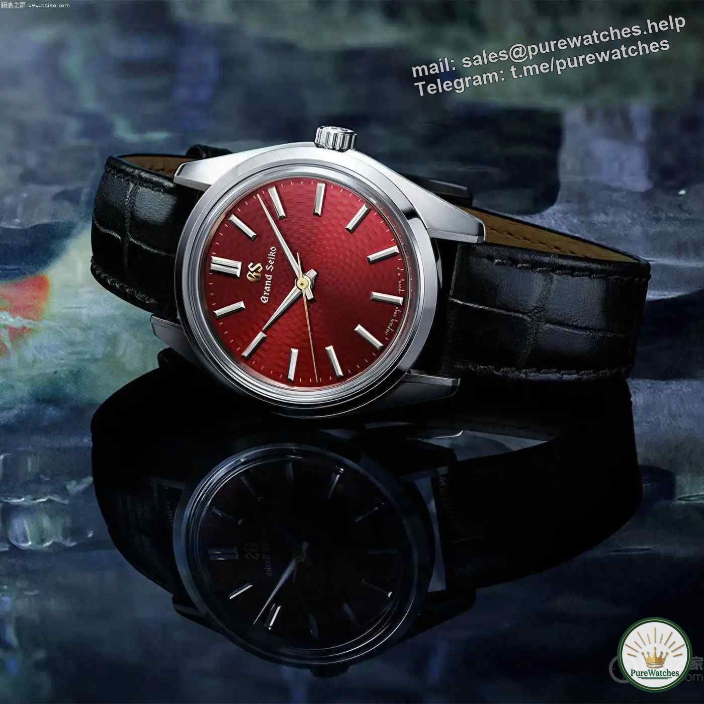 Crown Blue Lion Heritage series koi watch makes a stunning debut! Limited edition in Europe, you’ll cry if you miss it!