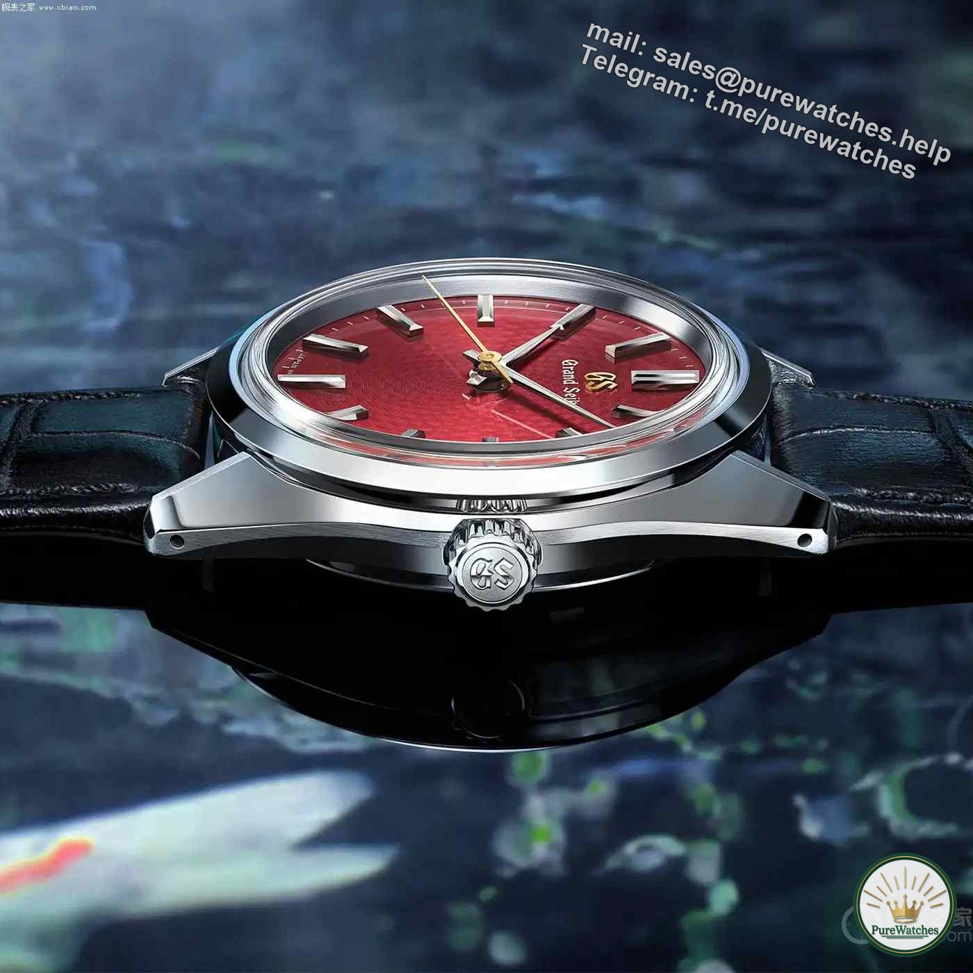 Crown Blue Lion Heritage series koi watch makes a stunning debut! Limited edition in Europe, you’ll cry if you miss it!