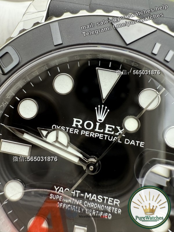 VS factory platinum yacht 42mm counterweight version V3, Dandong 3235 movement is more stable!