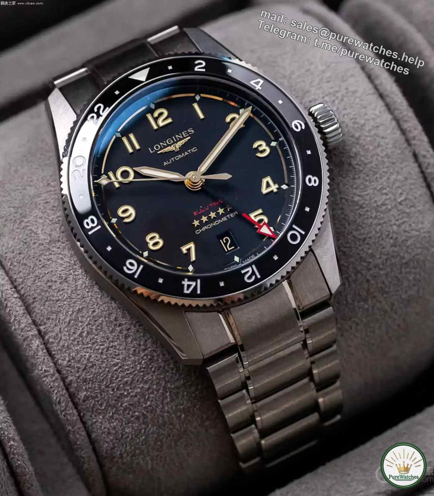 Longines Forerunner Zulu Time is available in two places, with a new choice of 20,000 levels, and the luxury is upgraded again!