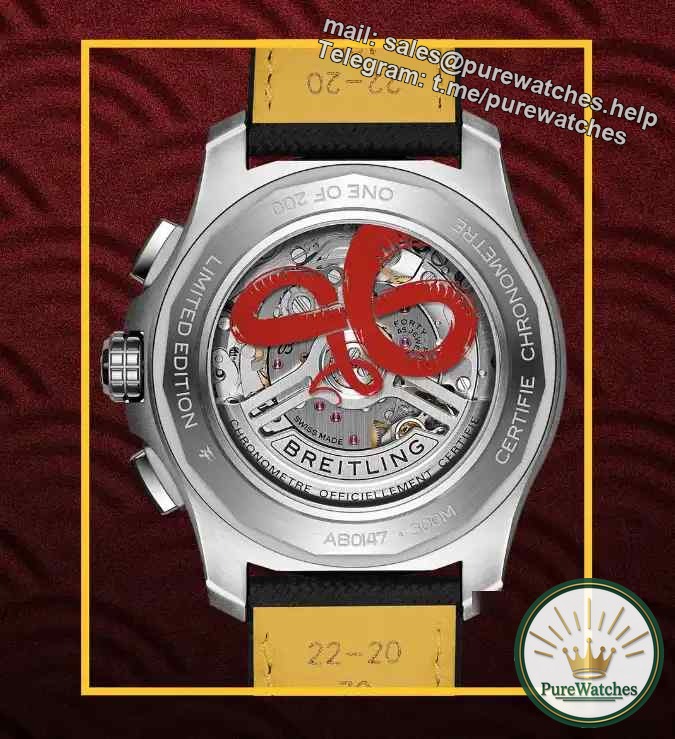 Breitling’s new masterpiece! Avengers B01 Red Snake Limited Edition is now on the market!