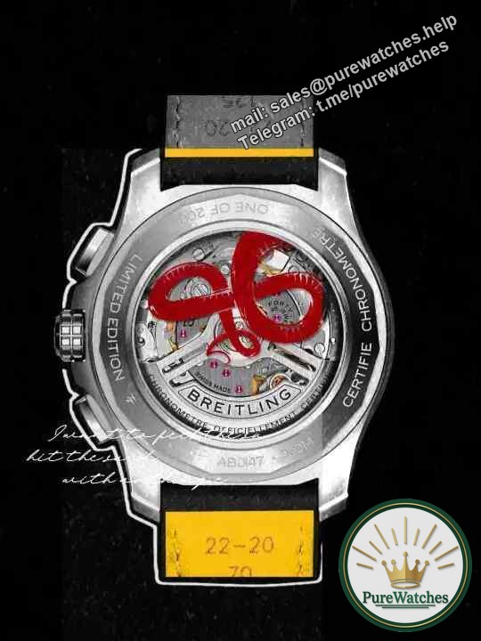 Breitling’s new masterpiece! Avengers B01 Red Snake Limited Edition is now on the market!