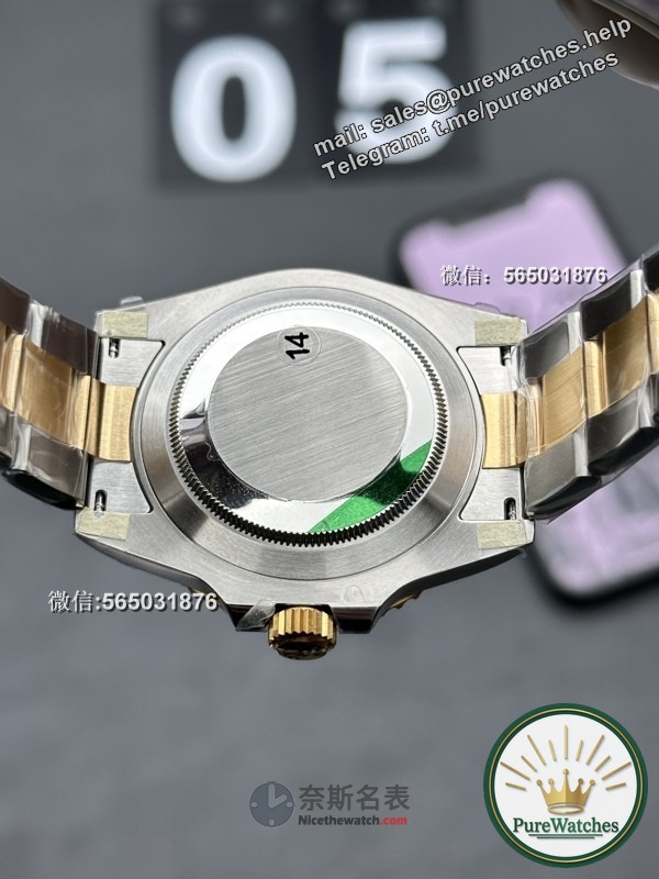 Top replica! How to distinguish the authenticity of the gold and blue Submariner between VS factory Rolex?