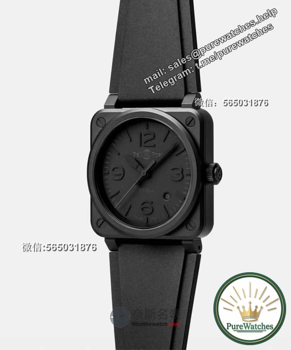M+ Factory has a huge year-end gift! Bell & Ross BR03-A all-ceramic new product detailed review, you must not miss it!
