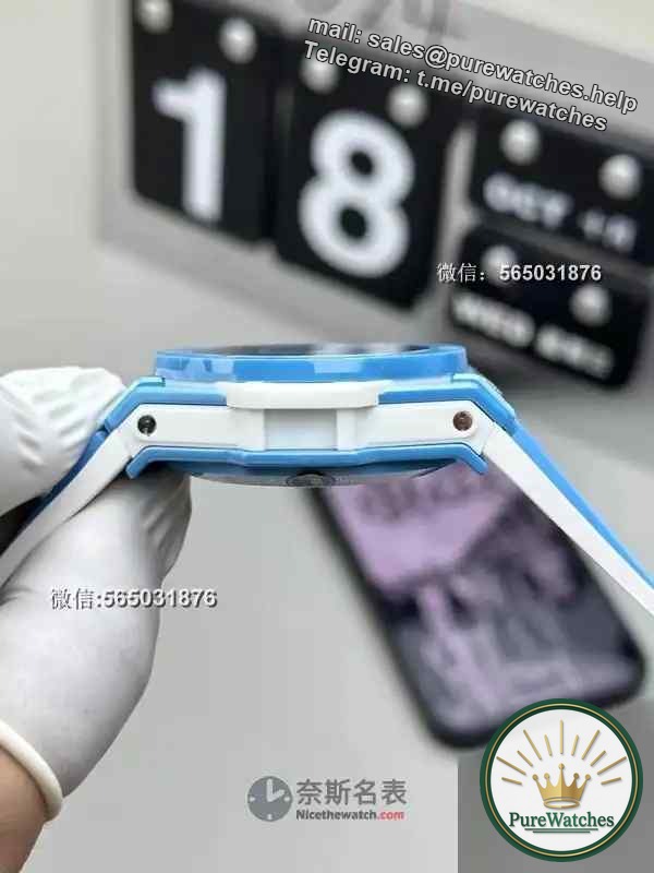 A must-have detoxification tool! BBF Hublot Big Bang Tiffany Blue Edition, the exquisite details are irresistible!